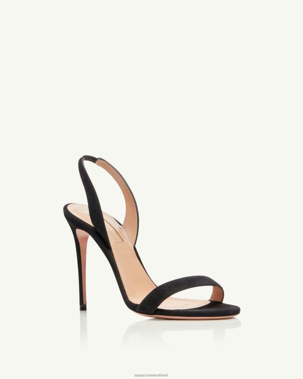 Aquazzura So Nude Sandal 105 BLACK TZ66643