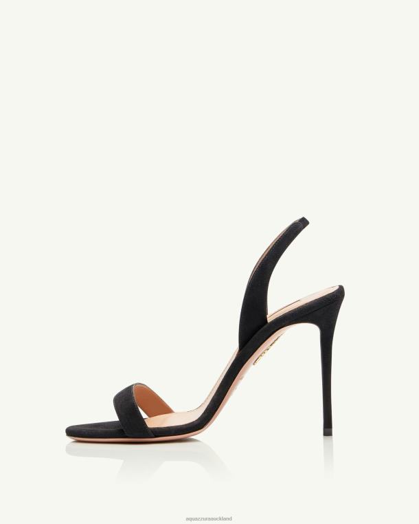 Aquazzura So Nude Sandal 105 BLACK TZ66643