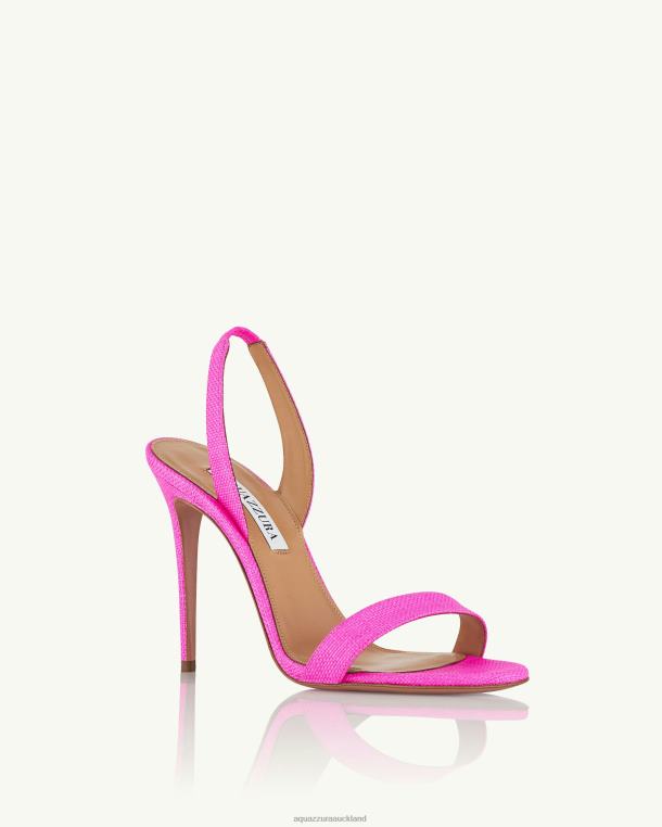 Aquazzura So Nude Sandal 105 FUCHSIA TZ666140