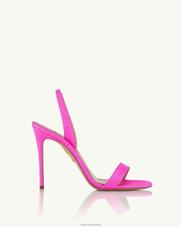 Aquazzura So Nude Sandal 105 FUCHSIA TZ666140