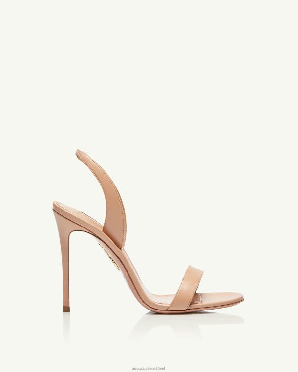 Aquazzura So Nude Sandal 105 PINK TZ666104