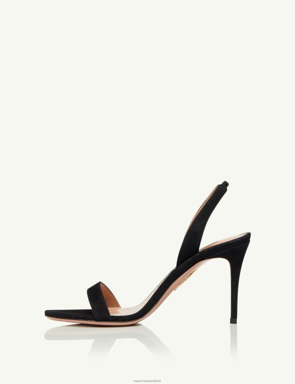 Aquazzura So Nude Sandal 85 BLACK TZ666122