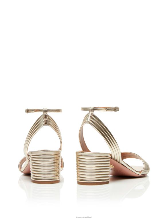 Aquazzura Sundance Sandal 50 GOLD TZ666130