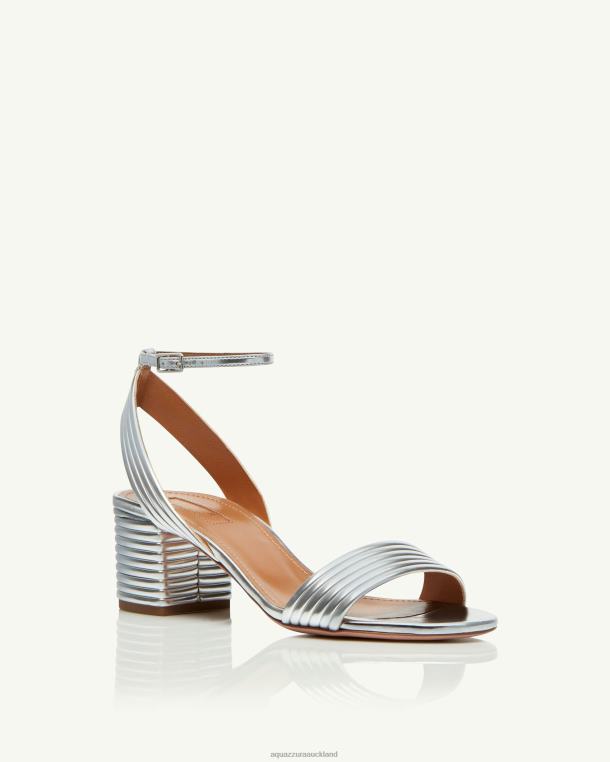 Aquazzura Sundance Sandal 50 SILVER TZ666131