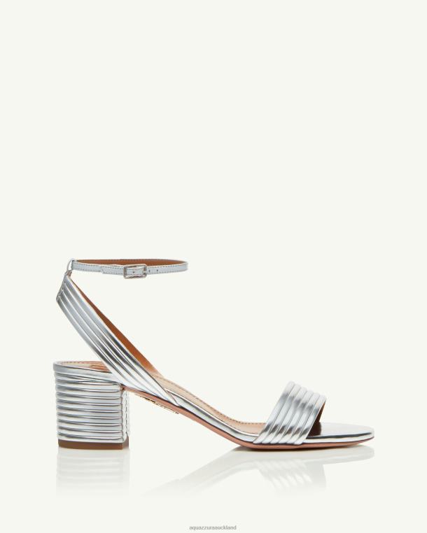 Aquazzura Sundance Sandal 50 SILVER TZ666131