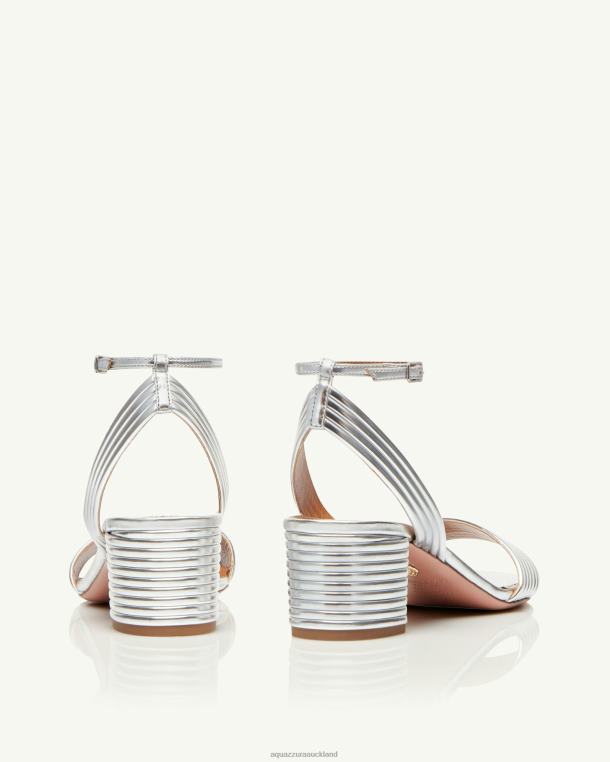 Aquazzura Sundance Sandal 50 SILVER TZ666131