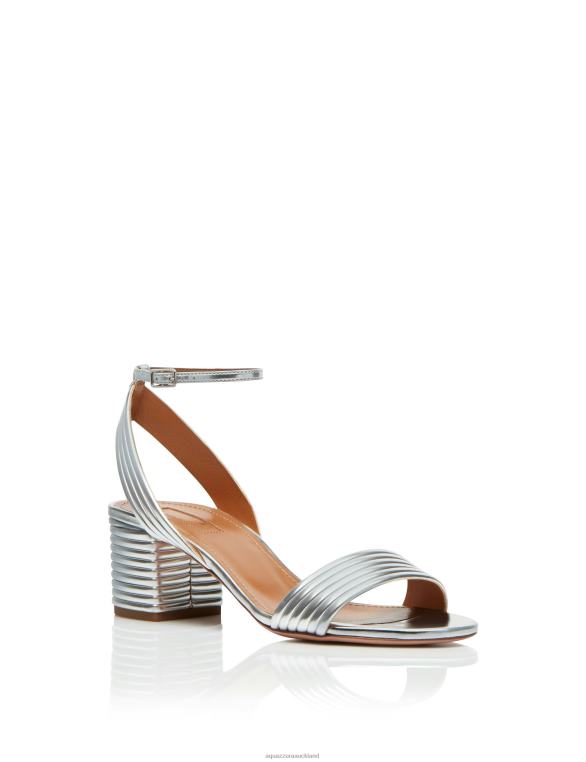 Aquazzura Sundance Sandal 50 SILVER TZ666131