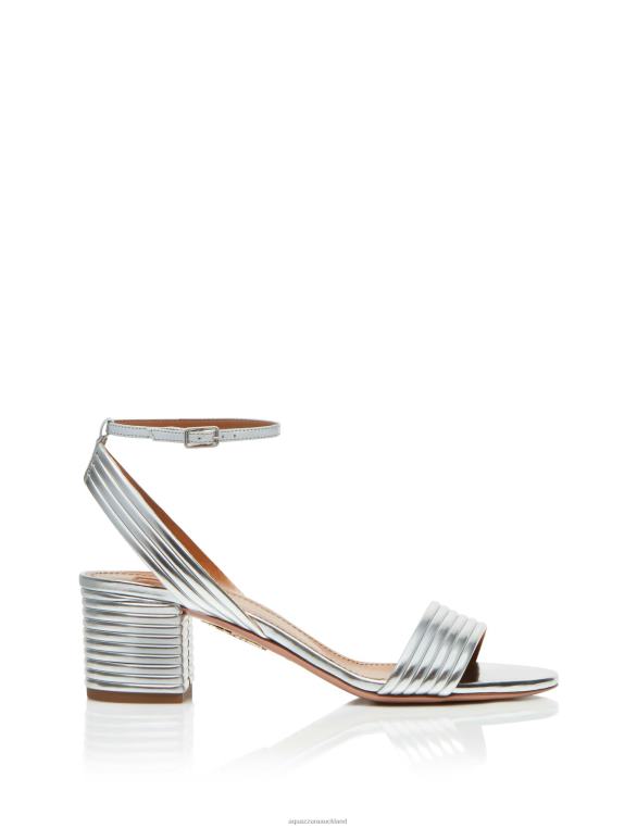 Aquazzura Sundance Sandal 50 SILVER TZ666131