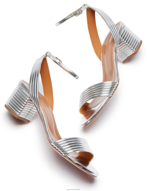 Aquazzura Sundance Sandal 50 SILVER TZ666131