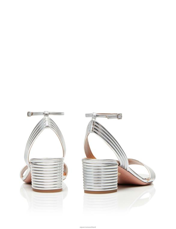 Aquazzura Sundance Sandal 50 SILVER TZ666131