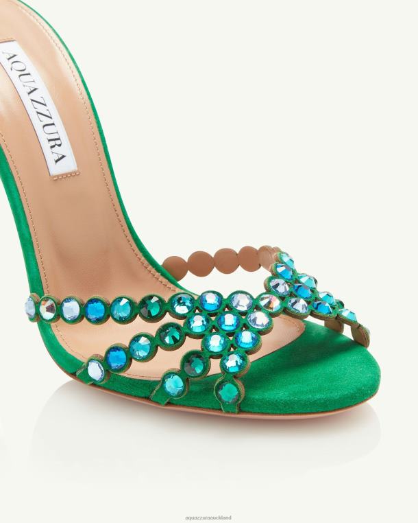 Aquazzura Tequila Sandal 105 GREEN TZ666123