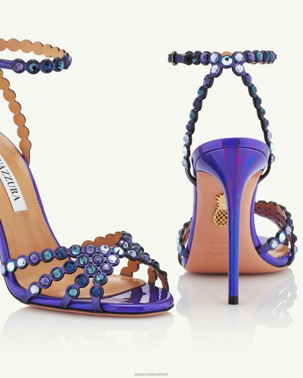 Aquazzura Tequila Sandal 105 PURPLE TZ66651