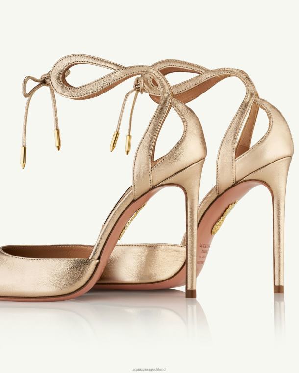 Aquazzura Tessa Pump 105 GOLD TZ666197