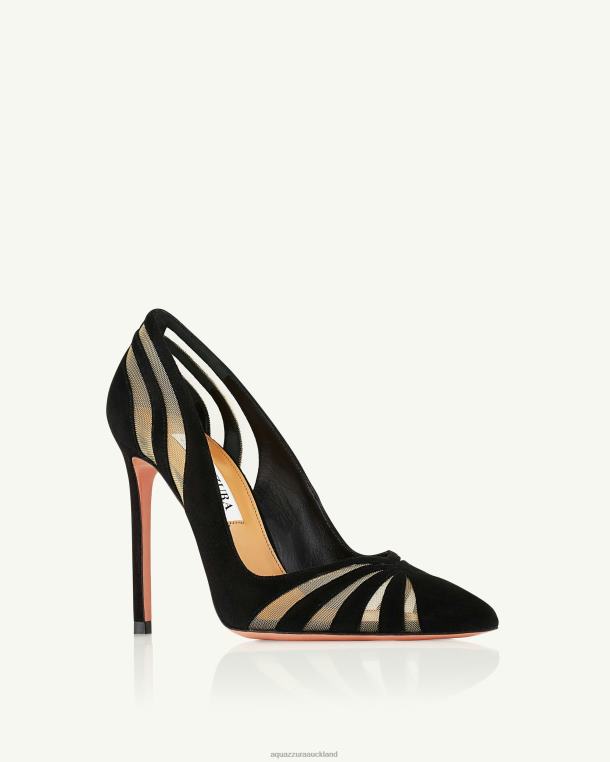 Aquazzura The Spy Pump 105 BLACK TZ666209