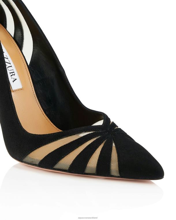 Aquazzura The Spy Pump 105 BLACK TZ666209