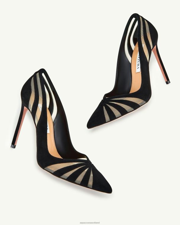 Aquazzura The Spy Pump 105 BLACK TZ666209