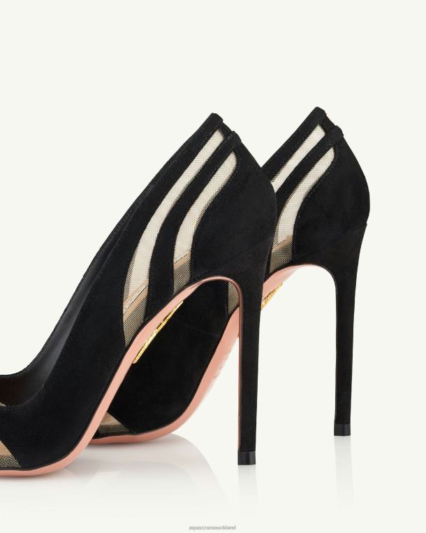 Aquazzura The Spy Pump 105 BLACK TZ666209