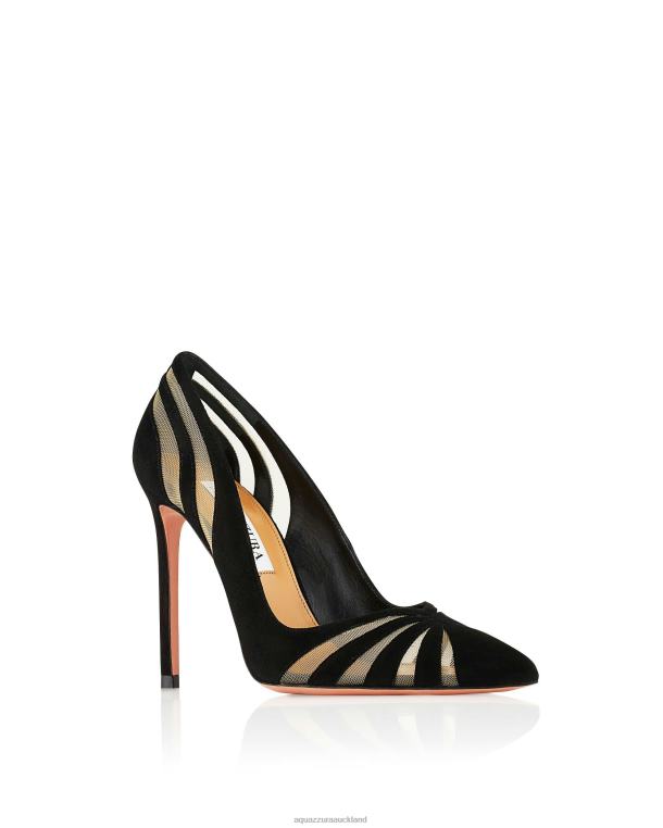 Aquazzura The Spy Pump 105 BLACK TZ666209