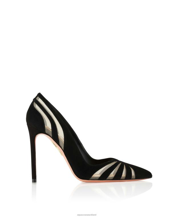 Aquazzura The Spy Pump 105 BLACK TZ666209