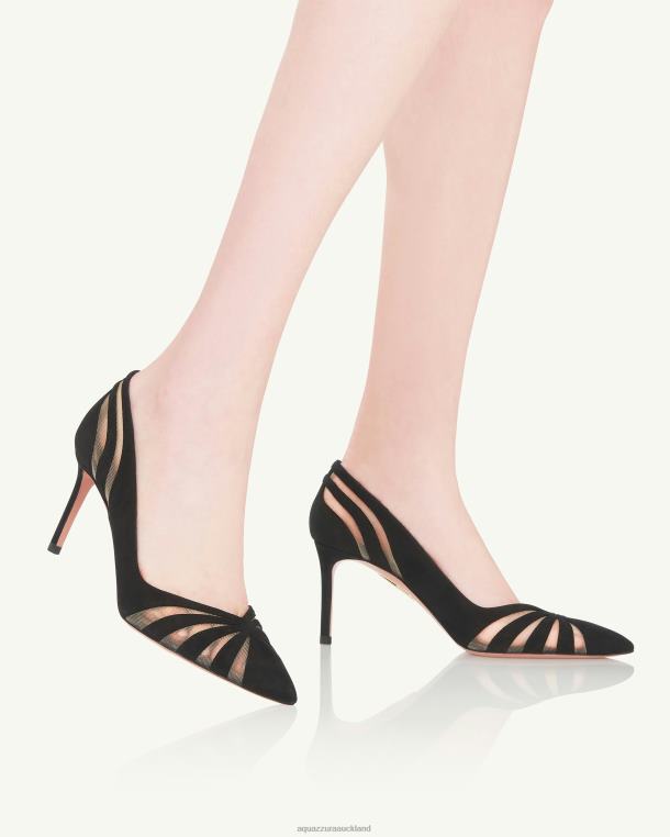 Aquazzura The Spy Pump 75 BLACK TZ666210