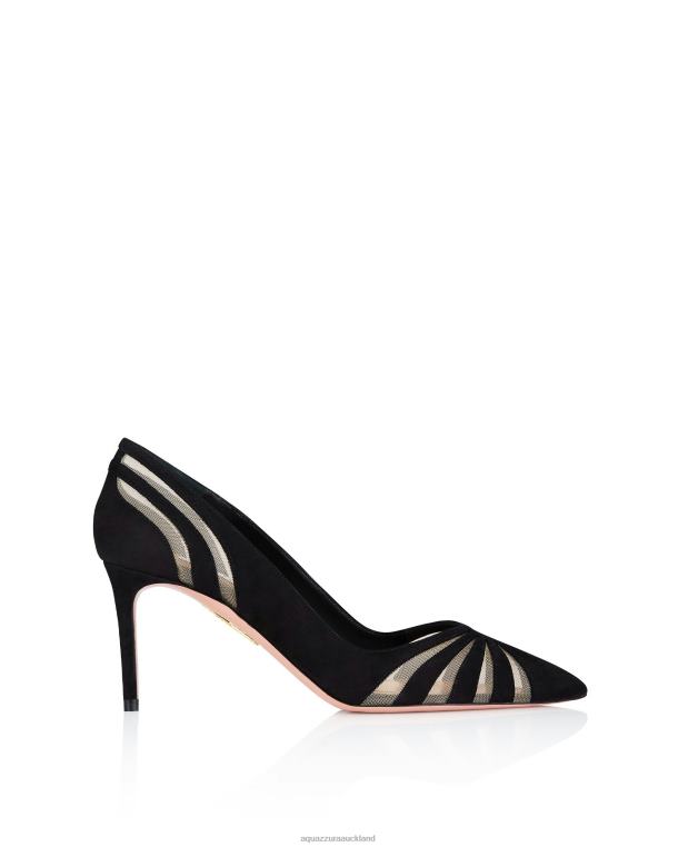 Aquazzura The Spy Pump 75 BLACK TZ666210