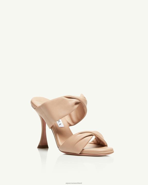 Aquazzura Twist Sandal 95 BEIGE TZ666103