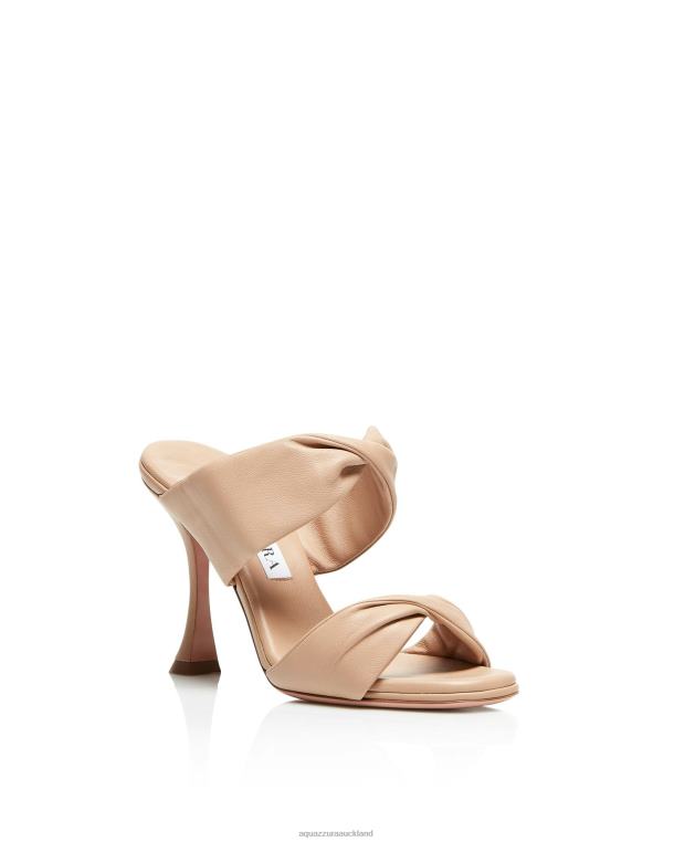 Aquazzura Twist Sandal 95 BEIGE TZ666103