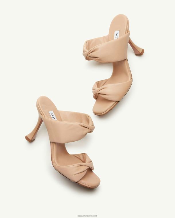 Aquazzura Twist Sandal 95 BEIGE TZ666103