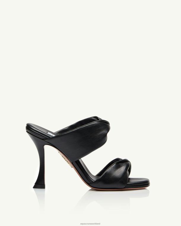 Aquazzura Twist Sandal 95 BLACK TZ66645