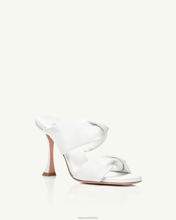 Aquazzura Twist Sandal 95 WHITE TZ66622