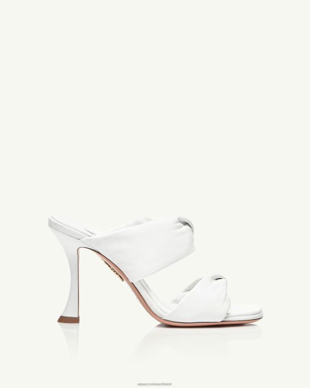 Aquazzura Twist Sandal 95 WHITE TZ66622